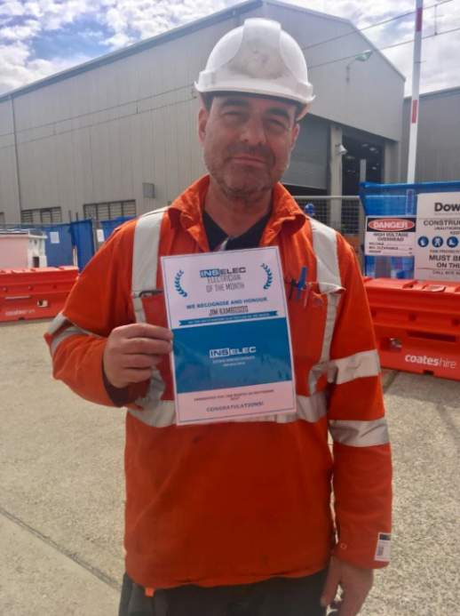 NSW ELECTRICIAN OF THE MONTH FOR SEPTEMBER 2017